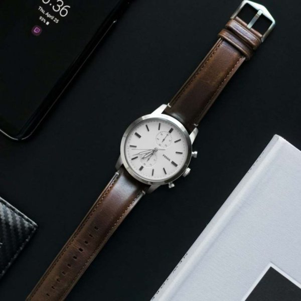 Classic Brown Leather Men Watch