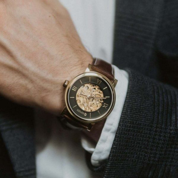 Executive Gold Dress Watch